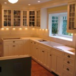 sink area waiting for the granite